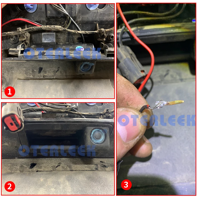 $100.53 Rear View Camera Trunk Handle Camera For Land Rover Range Freelander 2 Ford Kuga 2C Cmax for Mondeo 5 Station Wagon Fiesta MK7