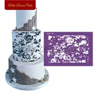 Пасмурная фотоформа для торта, сахарные животные, сетчатые трафареты, инструмент для украшения тортов, жаростойкая посуда