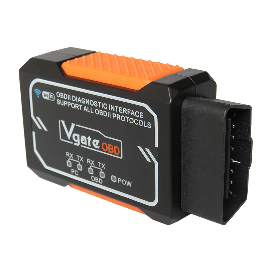 Vgate OBD2 сканер Elm 327 V1.5 WiFi Автомобильные диагностические инструменты Elm327 Wi-Fi OBDII