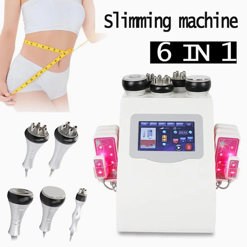 

Free Fat Cavitation 40K Liposuction Ultrasonic Vacuum Body Shaping Weight Reduce Lipo Laser Slimming Beauty Machines