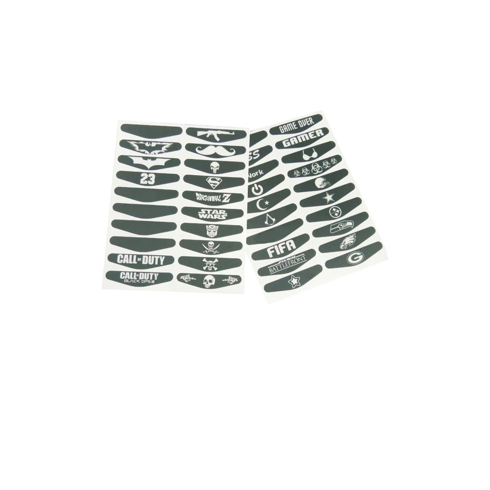 400 шт. модный игровой светильник виниловые наклейки светодиодный крышка для