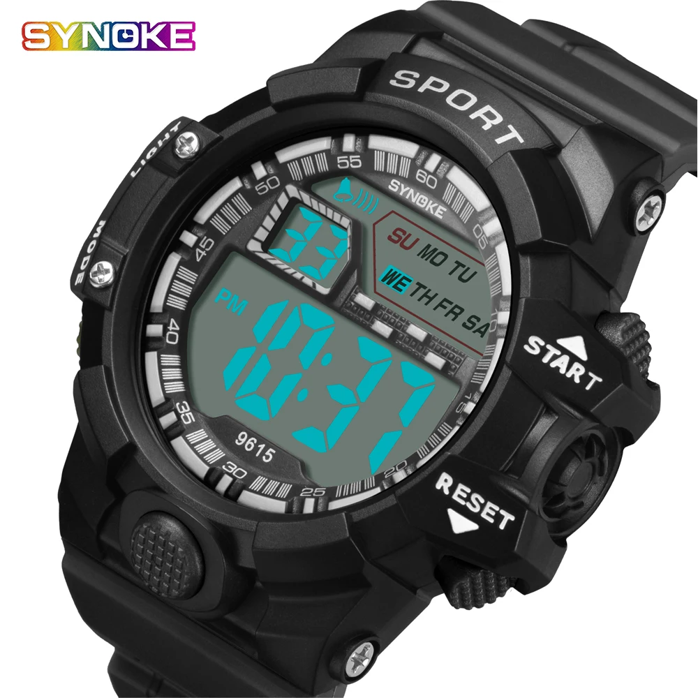 Часы наручные мужские цифровые Спортивные Повседневные светодиодные