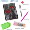 Diamond Painting Cover Notebook DIY Diamond Art Diary Book Flower Journal Notebook 108 Pages/54 Sheets A5 Special Shaped Book 5