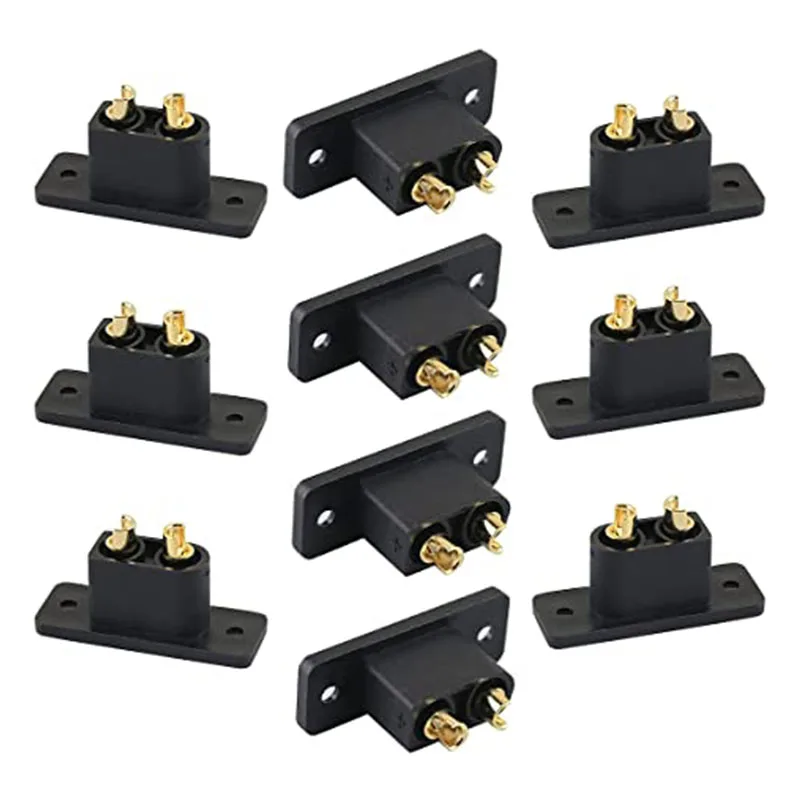 510 шт amass черный xt90e m батарея plug позол