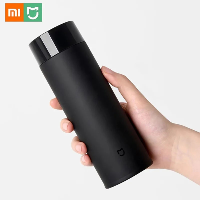 

2022 Xiaomi 350ml Stainless Steel Thermos Cup Vacuum Flasks Mini Cup 61mm Diameter 316L Liner Camping Travel Insulated Cup
