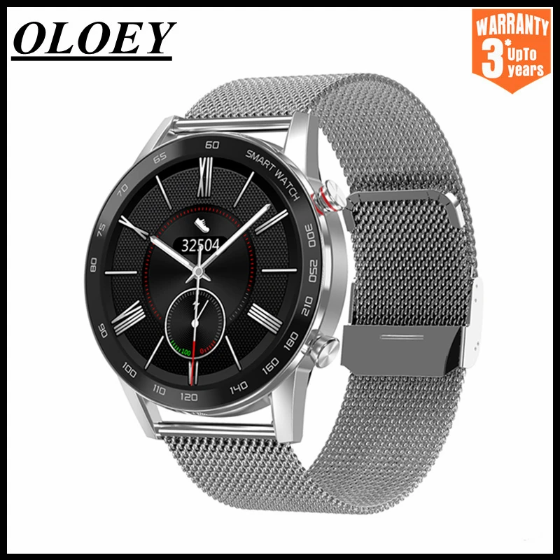 

For Xiaomi Huawei Iphone Smart Watch Men Women 360*360 HD IPS Screen IP68 Waterproof Heat Rate Monitor Sports Smartwatch BT Call