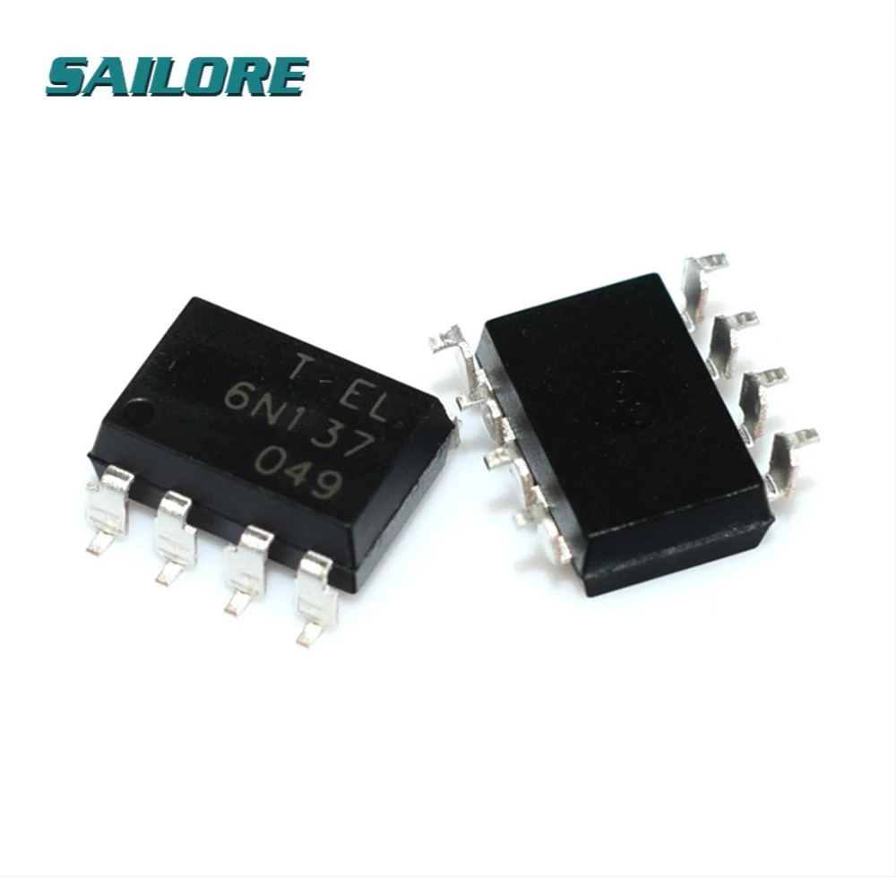 

10 шт. 6N137S SOP8 6N137SD SOP 6N137 SOP-8 SMD новые и оригинальные IC