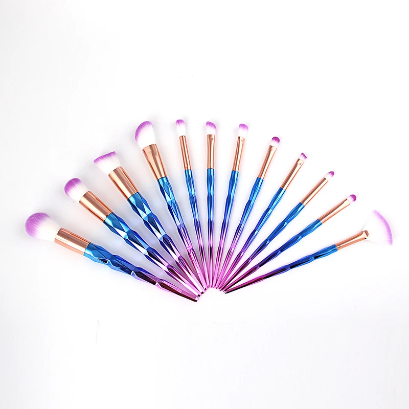 

12Pcs/1 Set Make Up Foundation Eyebrow Eyeliner Blush Cosmetic Concealer Brushes Beauty Make Up Brush