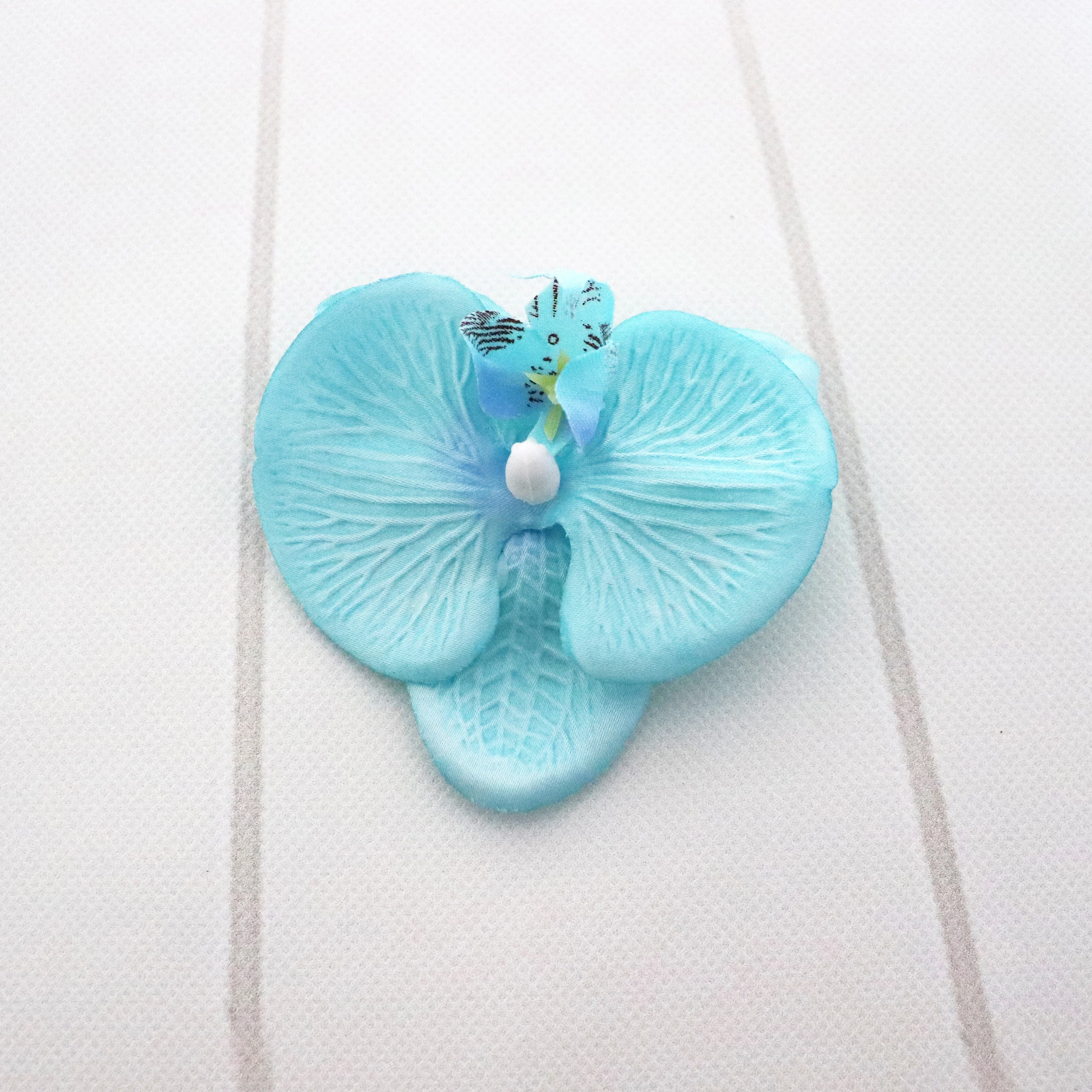 10 шт./лот искусственные цветы Бабочка Орхидея для свадебвечерние украшение дома