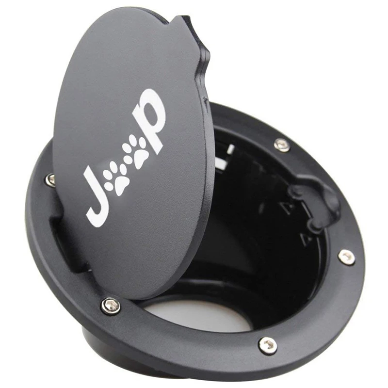 Крышка двери топливного наполнителя крышка бензобака для 2007-2017 Jeep Wrangler JK & Unlimited