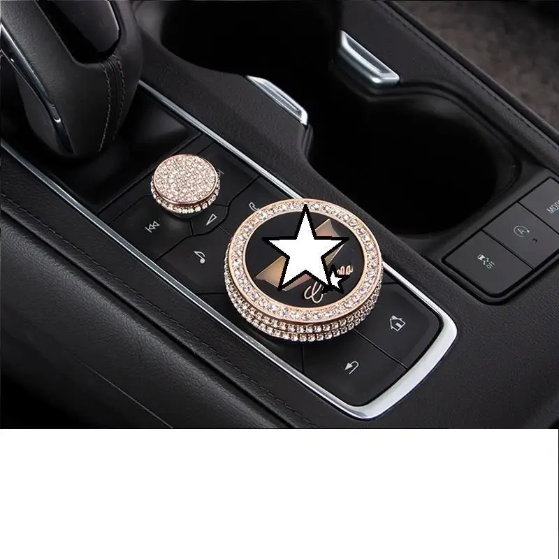 Автоматическая Хромовая система управления двери акселератора кнопки интерьера