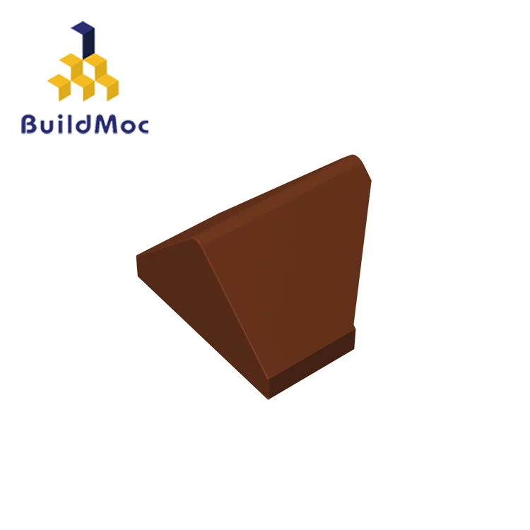 BuildMOC совместимый высокотехнологичный 3049 склон 45 2x1 для строительных блоков
