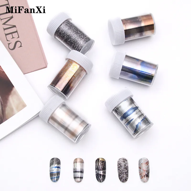 

1 Roll Nail Sticker Slider Set Colorful Peacock Leopard Print Water Decal Wraps Nail Art Decor Beauty Foil Manicure