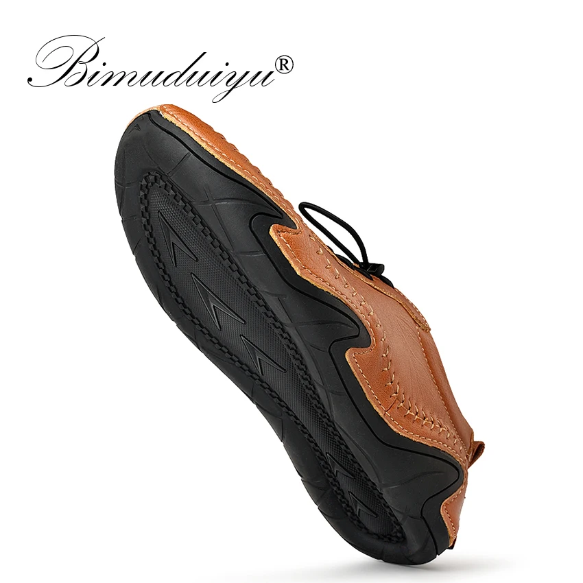 BIMUDUIYU размера плюс мужская повседневная обувь из натуральной кожи Осьминог
