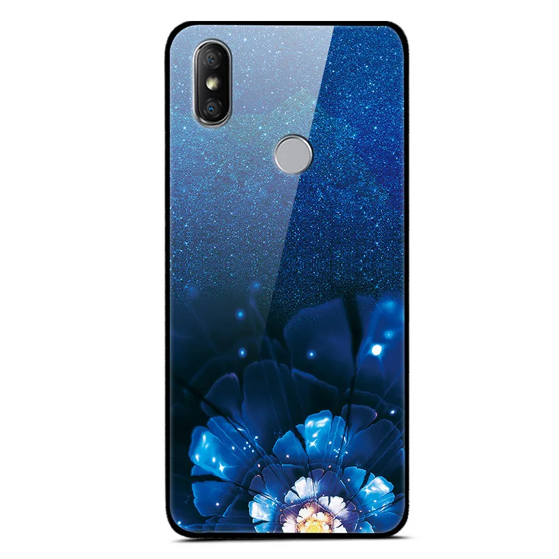 Чехол для Xiaomi Redmi S2 из закаленного стекла с изображением планеты космос, стеклянный чехол для задней панели Xiaomi Xiomi Redmi S2, чехол для Redmi S 2 - Цвет: 41