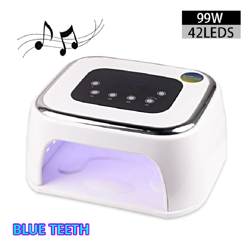 Лампа для ногтей 99W пользовательского образца USB Порты и разъёмы УФ/светодиодный