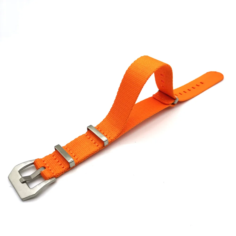 Ремешок нейлоновый сверхпрочный для наручных часов Zulu мужской сменный Браслет