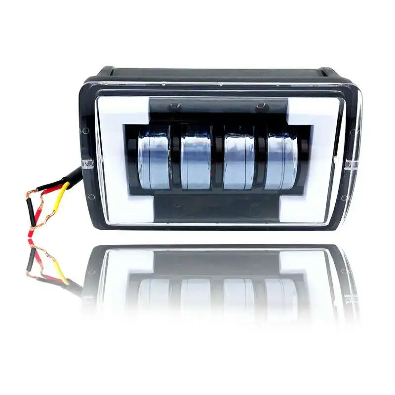 

24W светодиодный рабочий светильник DRL Противотуманные светильник Точечный светильник повышенной проходимости 12V 24V, внедорожников, квадроц...