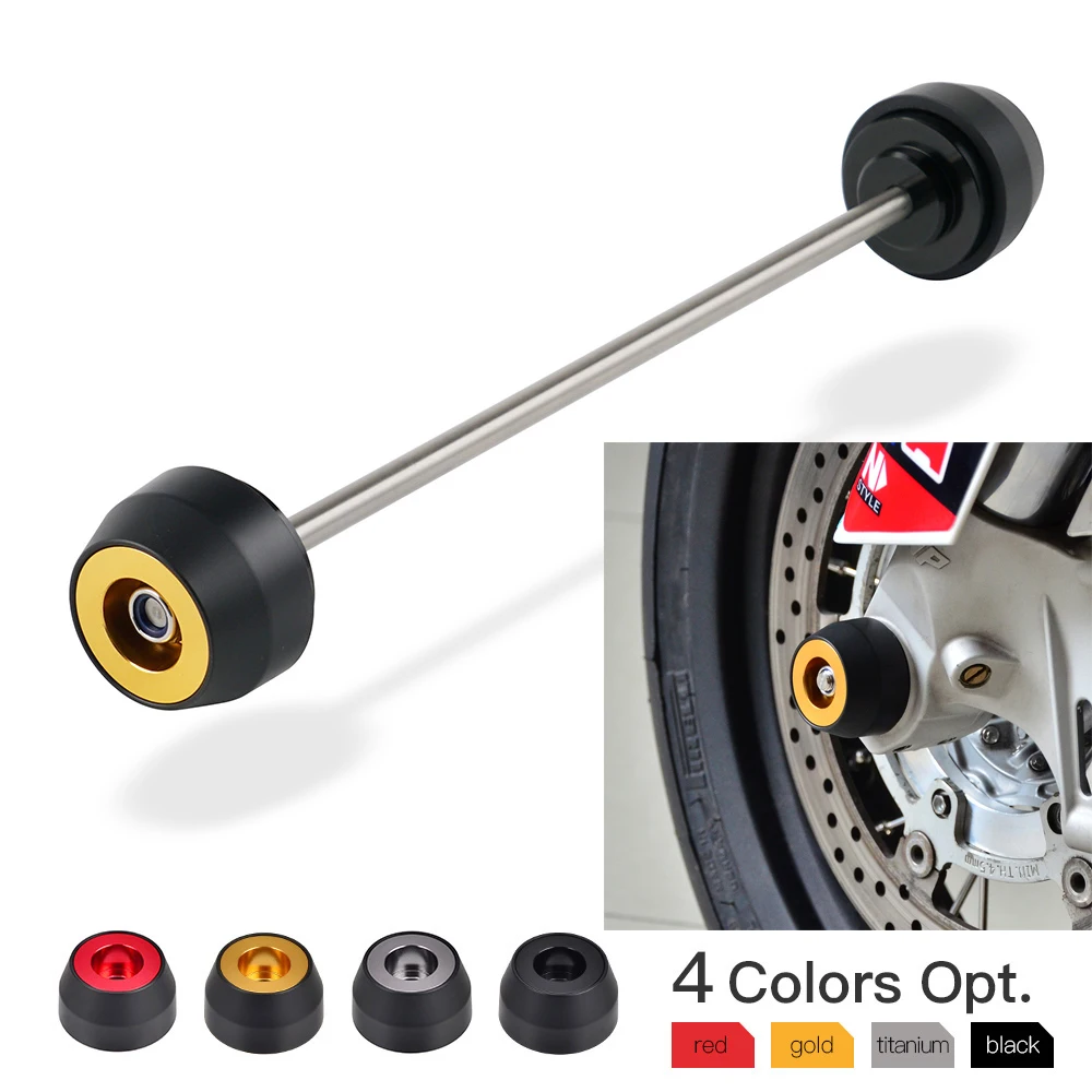 Передние осевые ползунки из алюминия Delrin для Aprilia RSV4 APRC RF RR Tuono V4 Shiver Dorsoduro 900 SL 750 2019