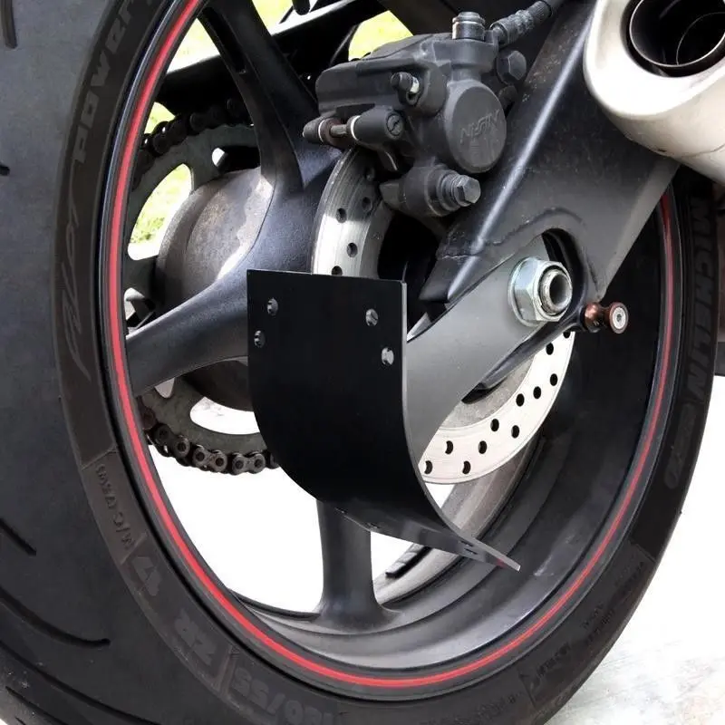 Изогнутый вертикальный держатель номерного знака для мотоцикла 1&quot|Номерной