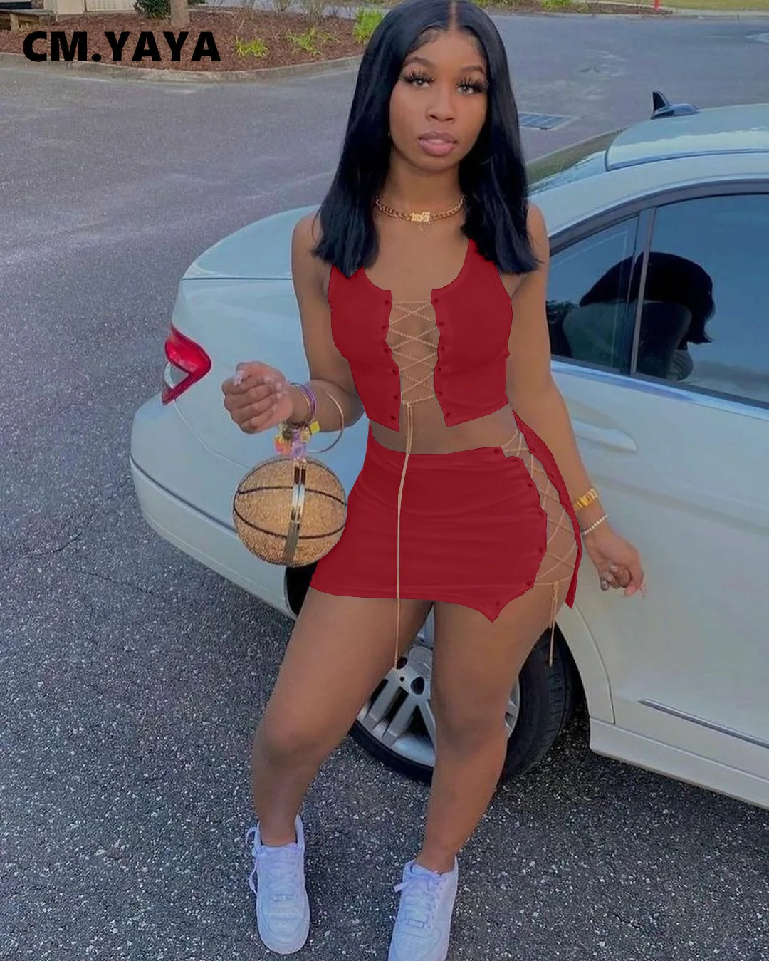 См. Несокрушимая Механическая сплошной для женщин из 2 частей комплект одежды на