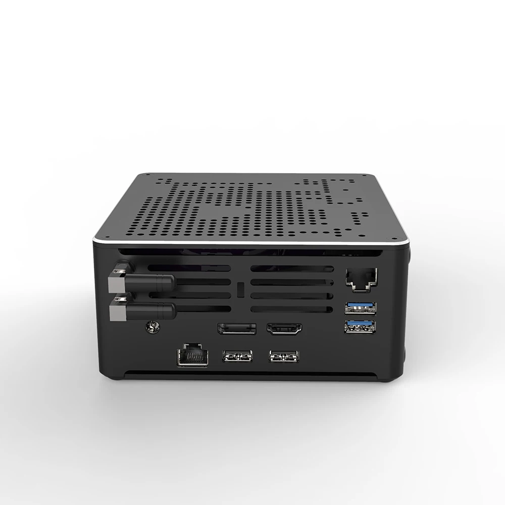 Мини компьютер TOPTON Intel Core i5 i7 i9 9880H 2 Lan Windows 10 * DDR4 64 Гб M.2 PCIE Micro PC Mini 4K HTPC DP HDMI2.0|Мини ПК|