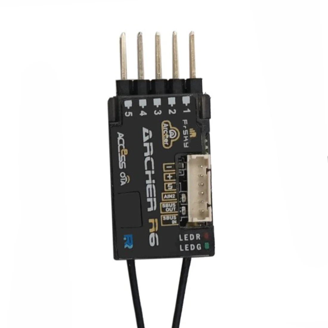 

FrSky 2.4GHz Archer R6 ACCESS With OTA Telemetry Redundancy Receiver with 6 PWM Servo Connectors for Drone Spare Parts