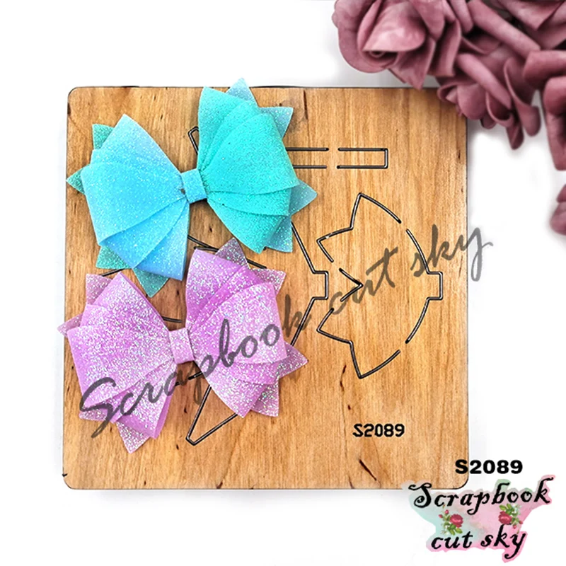 Диадема для девушки bow S2089 деревянная штамповочная машина совместимая с