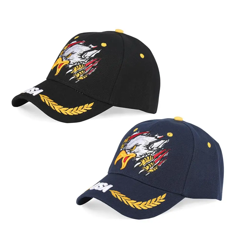 Детская бейсбольная кепка с животными лысый орел Мужская бейсболка s унисекс