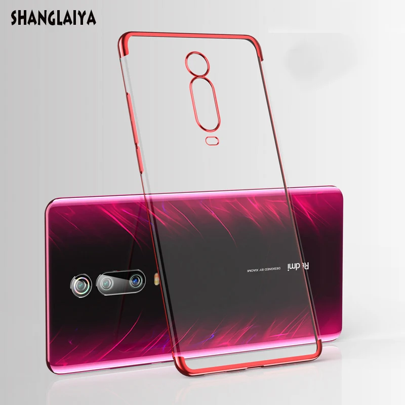 Чехол для Xiaomi Redmi K20 тонкий прозрачный мягкий силиконовый чехол из ТПУ Mi 9T Pro A3 CC9 SE