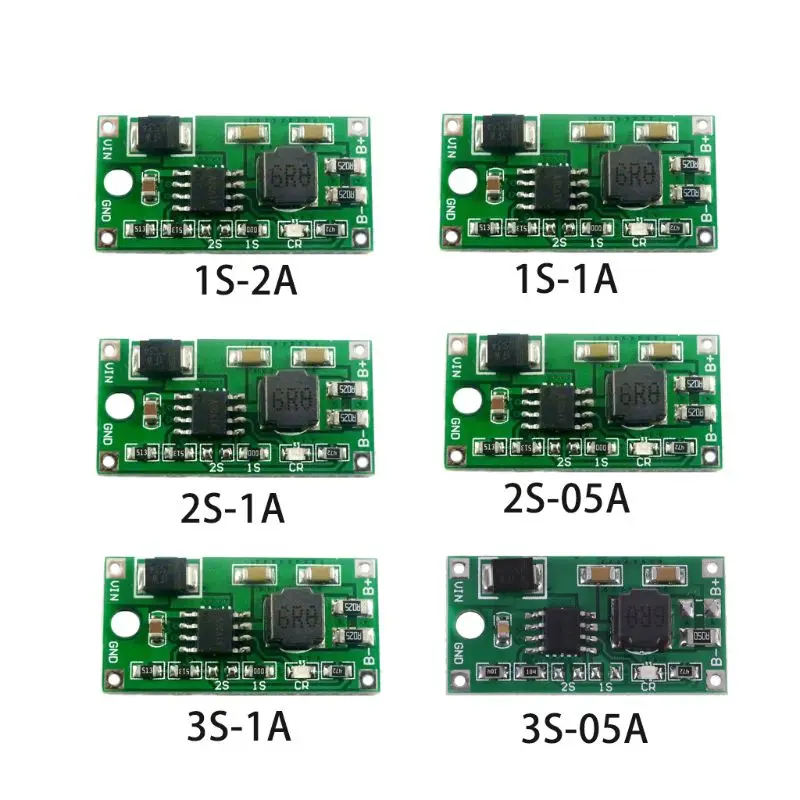 DC 5-23V 4,2 V/8,4 V/12,6 V литий-ионное зарядное устройство многоэлементное синхронное Снижение напряжения для 3,7 V/7,4 V/11,1 V 18650 литиевая батарея
