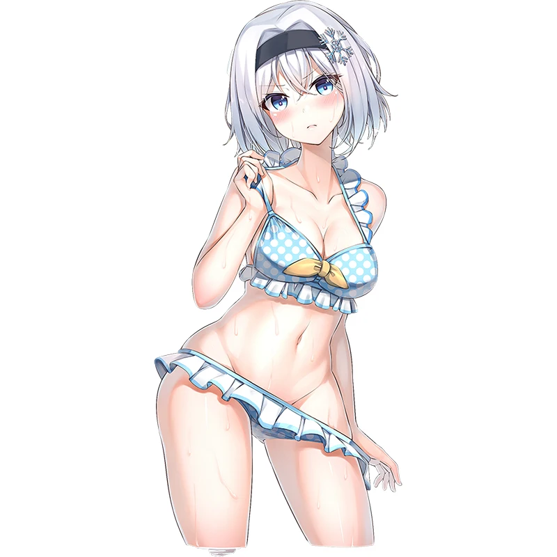 Привлекательные Милые Бикини-наклейки Three Ratels CDM367 Hentai BBW для девушек чемоданов