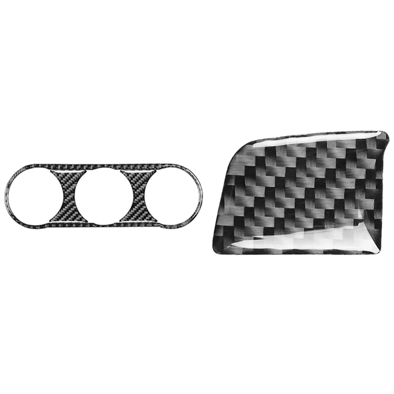 For Mazda MX-5 Miata Roadster Carbon Fiber Air Conditioning Buttons Sticker 2016+ & Center Storage Button Switch Cover | Обустройство
