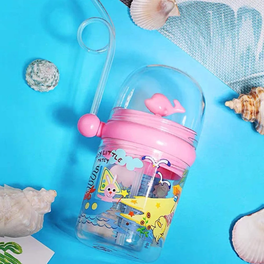 250 мл дети в виде мультяшного Кита со брызг воды Кубок для детских бутылочек чашки