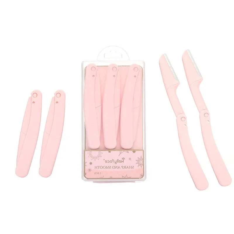 3 шт./компл. Бритва для бровей и губ триммер с острыми лезвиями бритва нож удаления