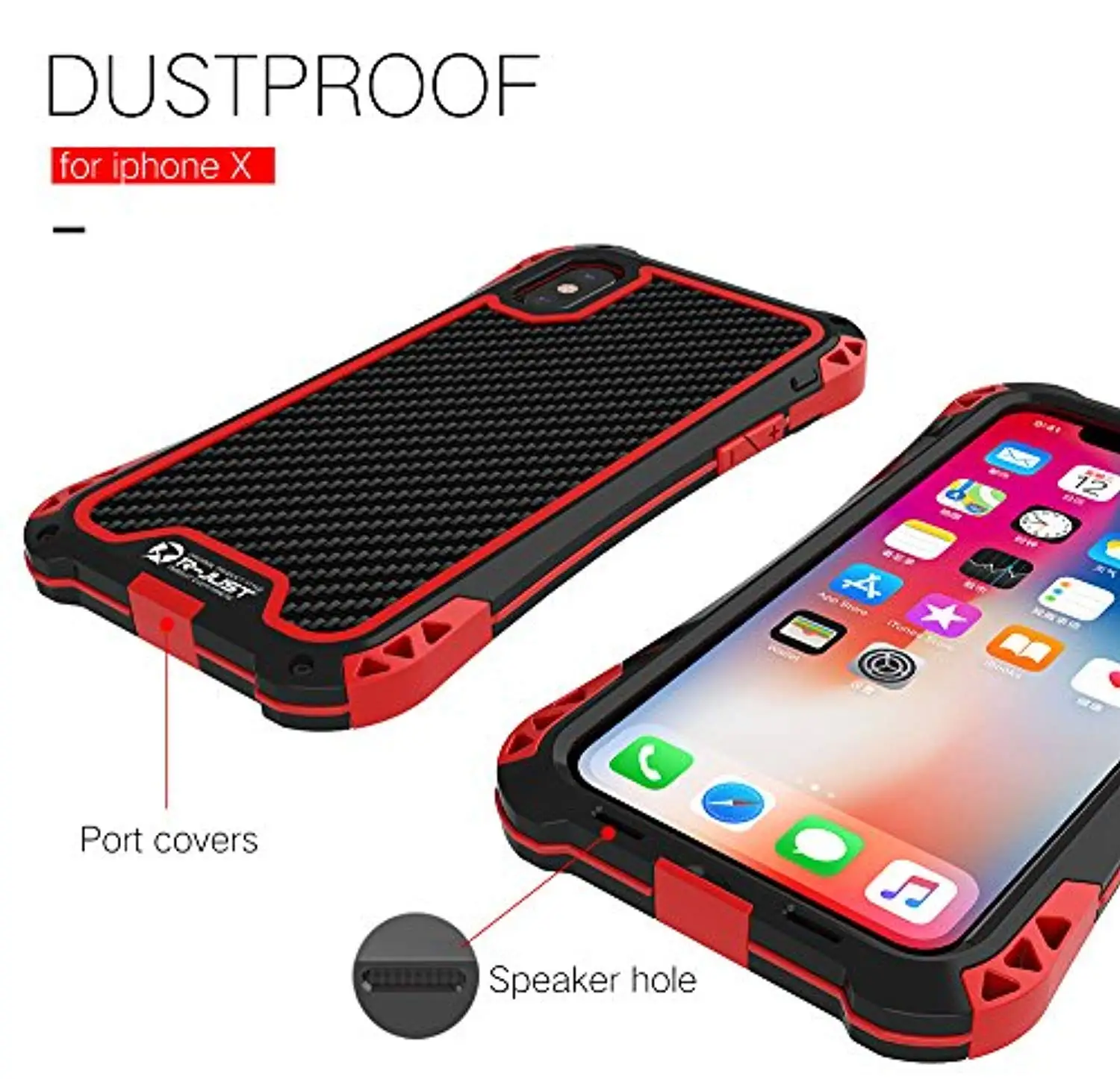 Карбоновый трехслойный водонепроницаемый грязезащитный алюминиевый бампер для