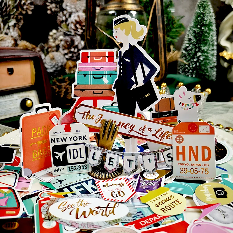 

Бумага Panalisacraft для путешествий, фольга, кардсток, высечка, наклейки для «сделай сам», Скрапбукинг/украшение для фотоальбома, рукоделие для и...