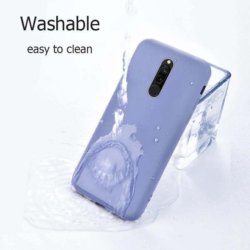 Жидкий силиконовый чехол для Redmi 8, 8A, чехол-бампер, противоударный чехол, мягкий ТПУ чехол для телефона, для Xiaomi Redmi 8, 8A, 8 a, чехол Global