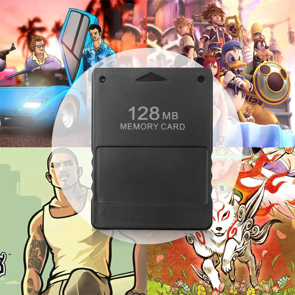 Карта памяти kebidumei 128 Мб модуль карты для Sony PS2 PS Playstation|Жёсткие диски и боксы HDD| |