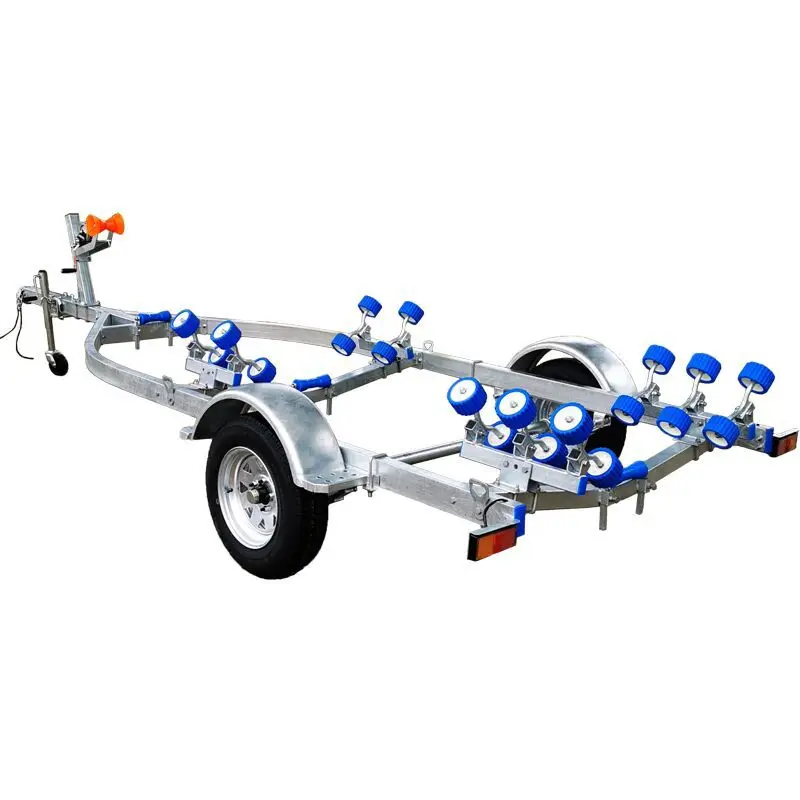 

FRP Assault Boat Trailer Yacht Rubber Boat Lifeboat Motorboat Tail Trailer