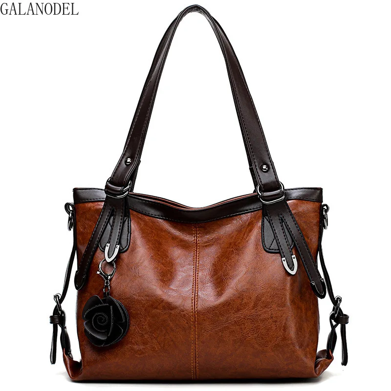 2019 женские кожаные сумки высокого качества Женская ПУ сумка винтажная