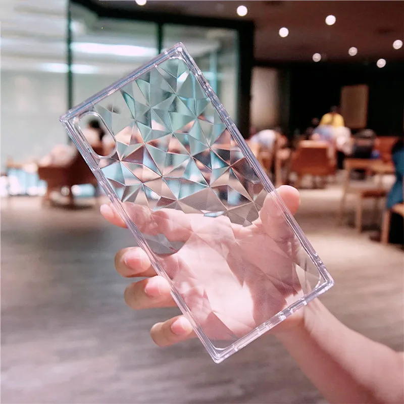 Карамельный цвет алмаз Textura чехол для телефона iPhone X XR XS Max 8 7 6 6s PIus противоударный