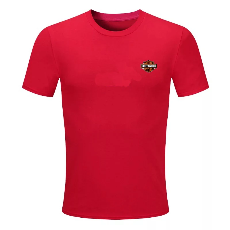 

Summer Motorcycle English Alphabet Bomber Short-Sleeved T-shirt Printing Pattern Fashionable Cool Top Men's T-shirt S-3XL