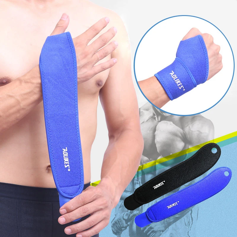 Поддержка запястья 1 пара тяжелая атлетика тренировочный браслет для