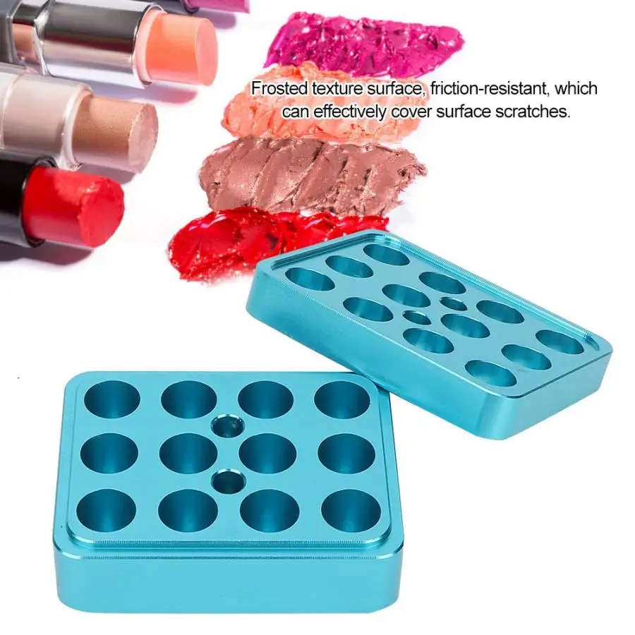 12 отверстий 9 3 мм сделай сам форма для заполнения помады из алюминиевого сплава