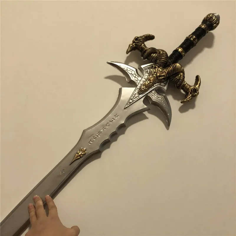 

[Искусственная кожа] поделки 1: 1 100 см Wow Stormwind King Llane Wrynn I модель меча льва украшение для дома