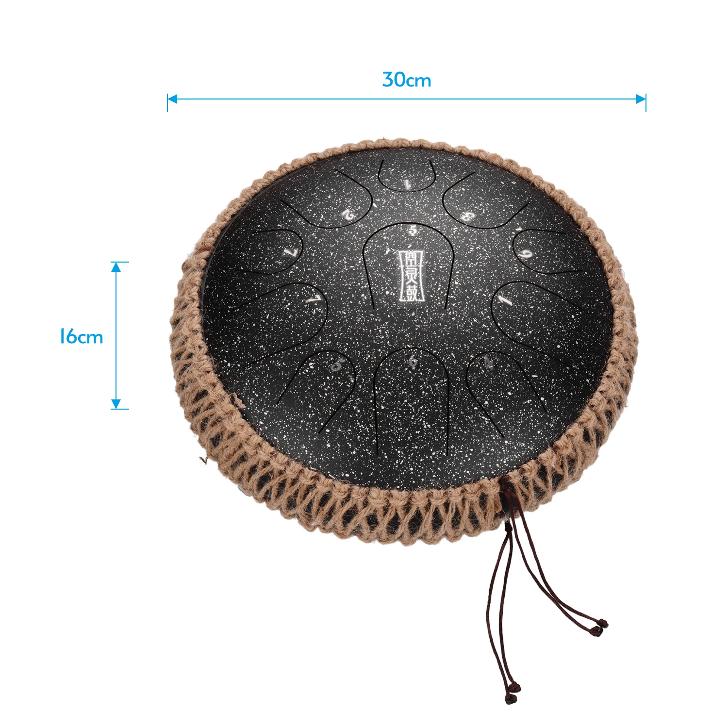 12 дюймовый стальной барабан для языка 11 заметок C Ключ ручной путешествий ударный