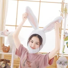 Модные женские головные уборы и головные уборы в виде кролика, подходят для вечеринок, фестивалей, выступлений, фотографий, личных выступлений