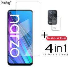 9H Screen Protector For Realme Narzo 30 5G Glass For Realme Narzo 30 30 Pro 30A Tempered Glass Full Glue Lens Film For Narzo 30