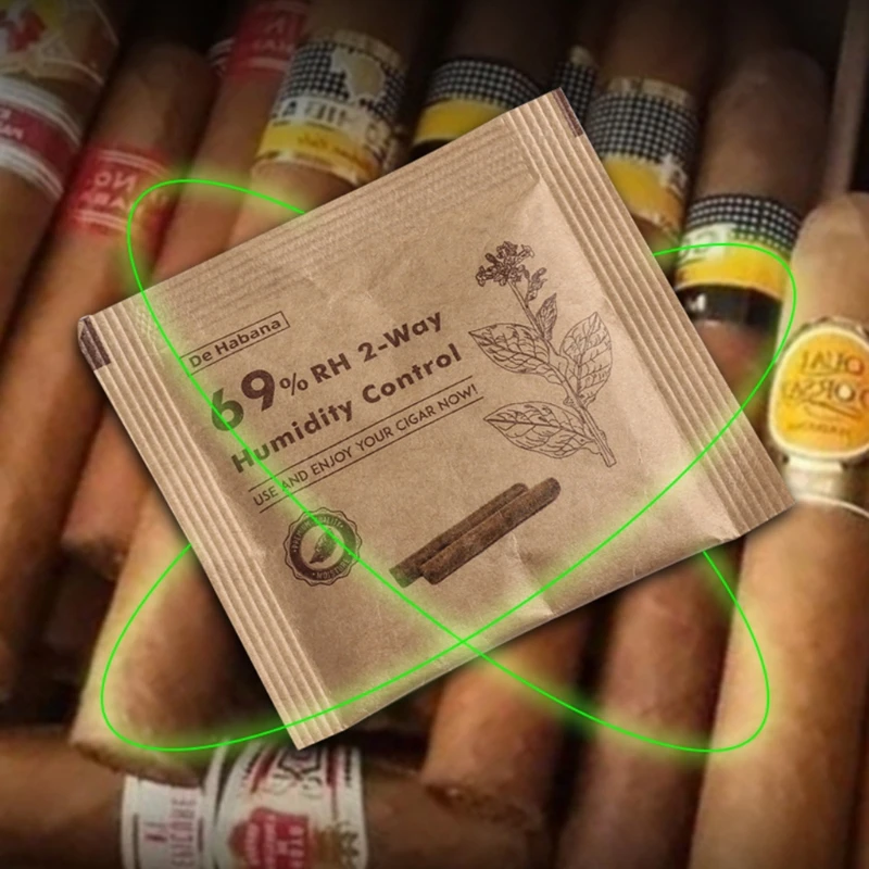 Moisturizing Package Cigar Slices Resealable Bag